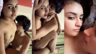 Cute Slim Horny GF Fucking Hard Moaning With BF Video
