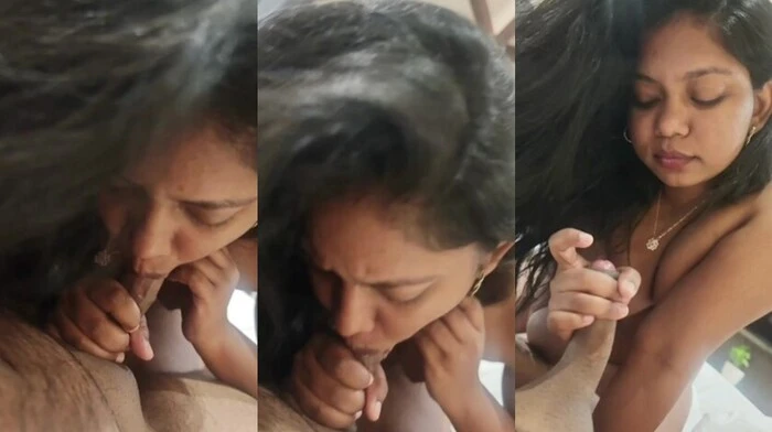 Desi Babe Taking Cum Inside her Mouth Video Full
